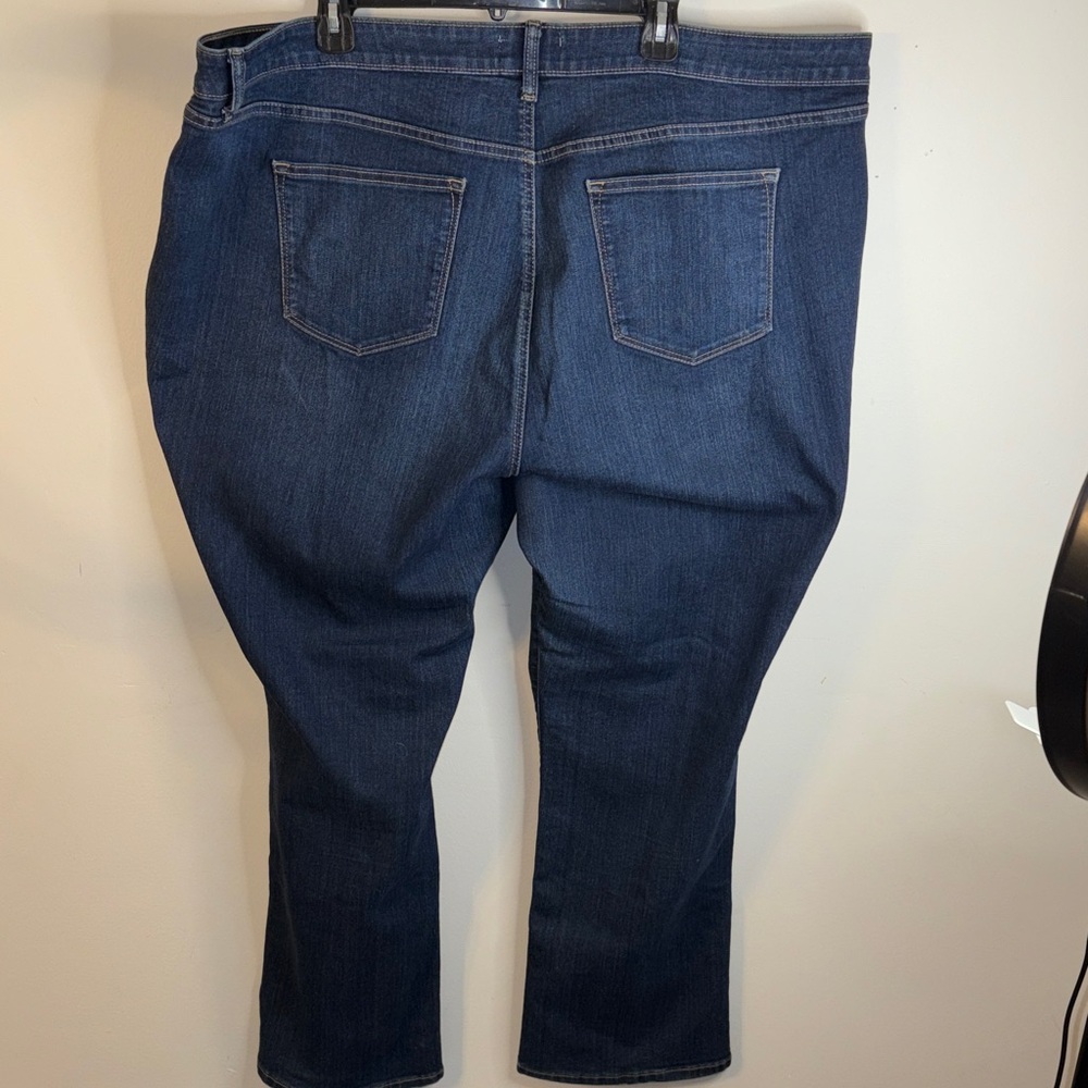Sonoma Dark Blue Curvy Bootcut Jeans Women’s Plus Size 24W EUC #100 - Picture 8 of 13